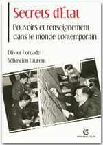 Couverture ebook de Secrets d'État, de Sébastien Laurent, Olivier Forcade