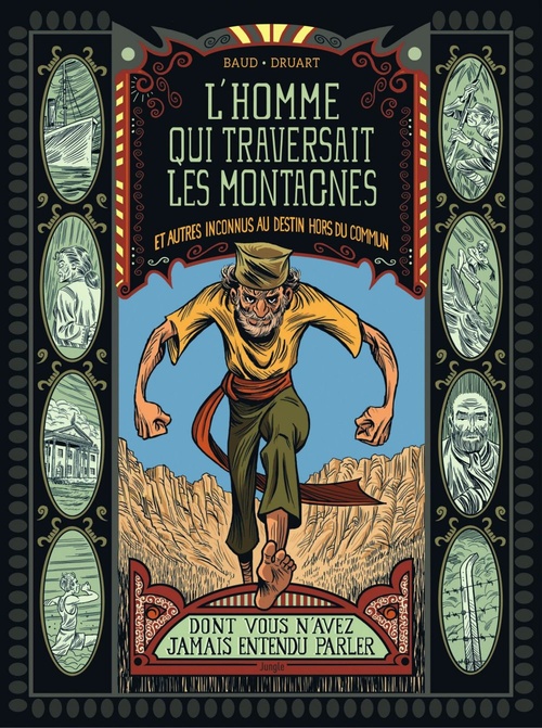 ebook cover of L'homme qui traversait les montagnes, by Patrick Baud, Druart
