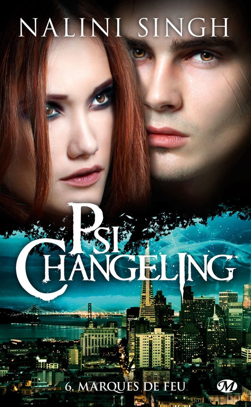 Couverture ebook de Psi-Changeling, T6 : Marques de feu, de Nalini Singh