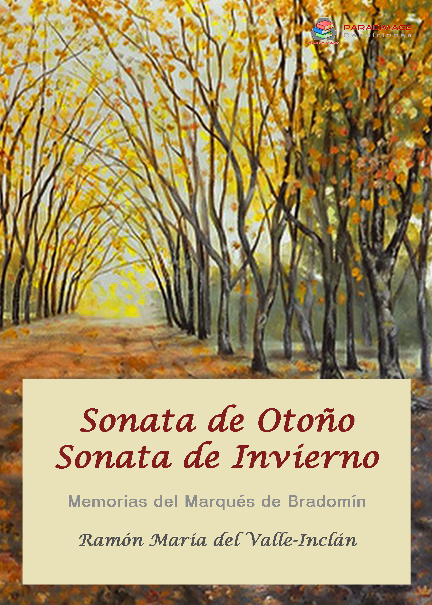 ebook cover of Sonata de Otoño - Sonata de Invierno, by Ramon Maria Del Valle-Inclan