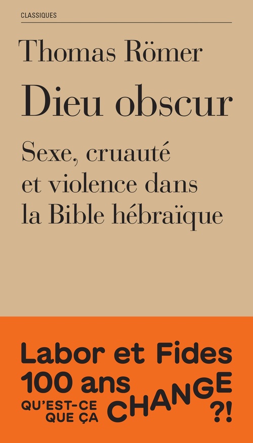 ebook cover of Dieu obscur, by Thomas Römer