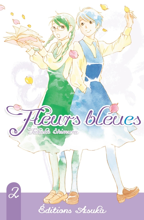 Couverture ebook de Fleurs Bleues T02, de Takako Shimura