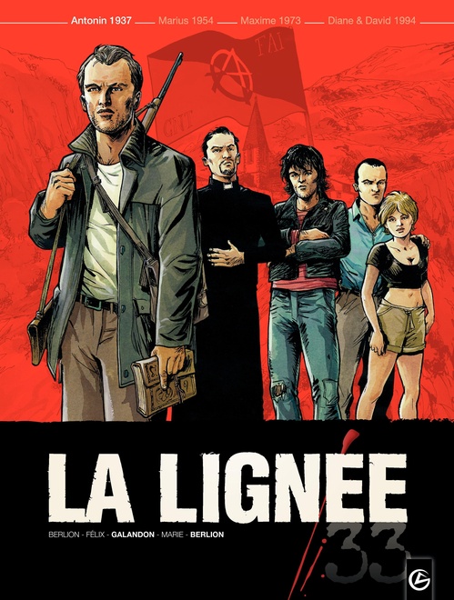 ebook cover of La Lignée - Tome 1, by Olivier Berlion, Jérôme Félix, Laurent Galandon, Damien Marie