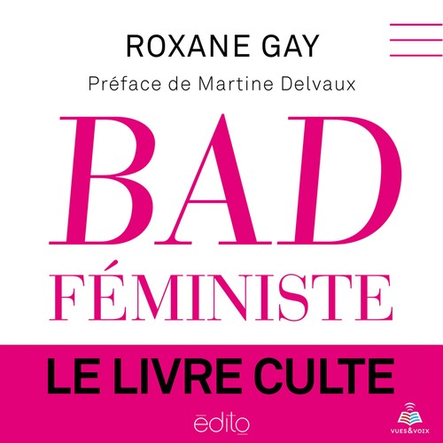 audiobook cover of Bad féministe, by Roxane Gay