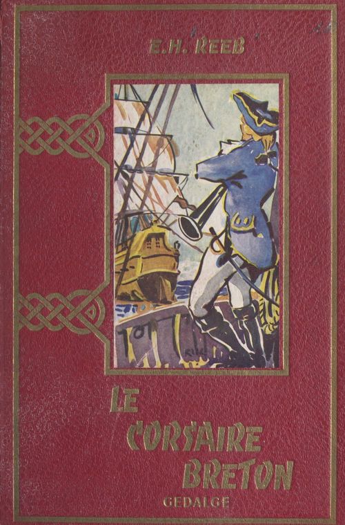 Couverture ebook de Le corsaire breton, de Eugene Henri Reeb