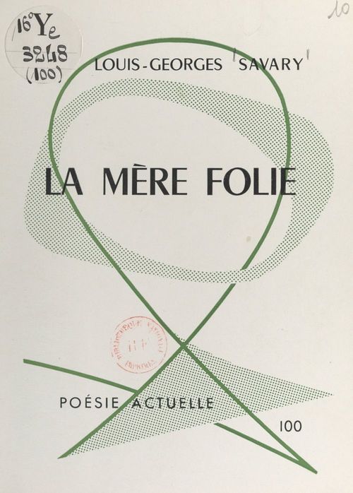 ebook cover of La mère folie, by Louis-Georges Savary