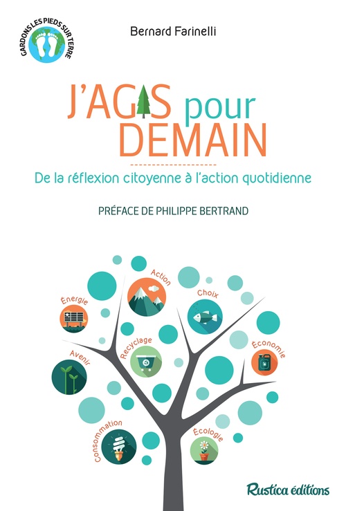 Couverture ebook de J'agis pour demain, de Bernard Farinelli