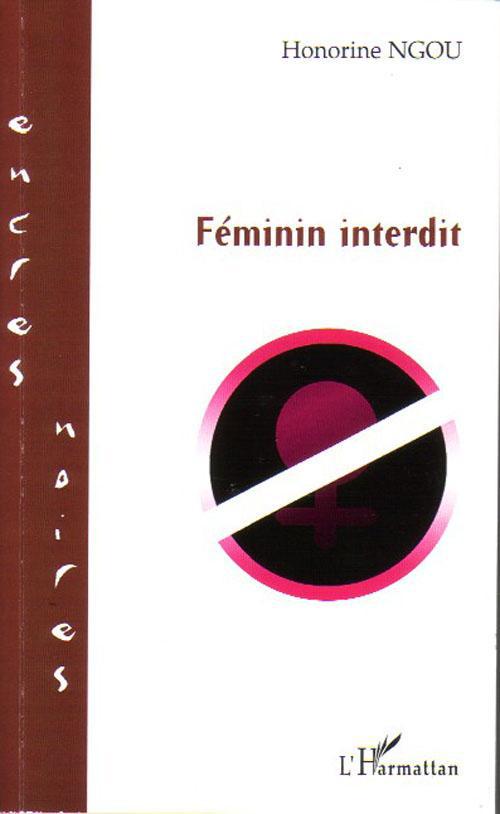 Couverture ebook de Féminin interdit, de Honorine Ngou
