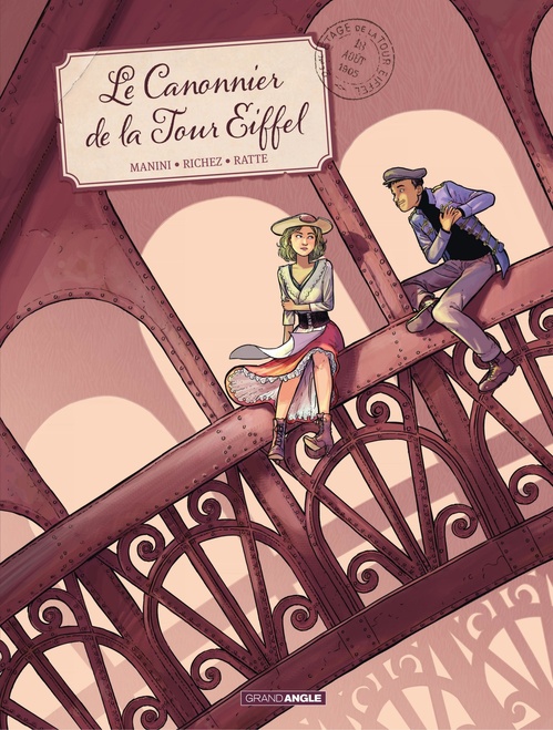 ebook cover of Le Canonnier de la Tour Eiffel, by Jack Manini, Hervé Richez, David Ratte