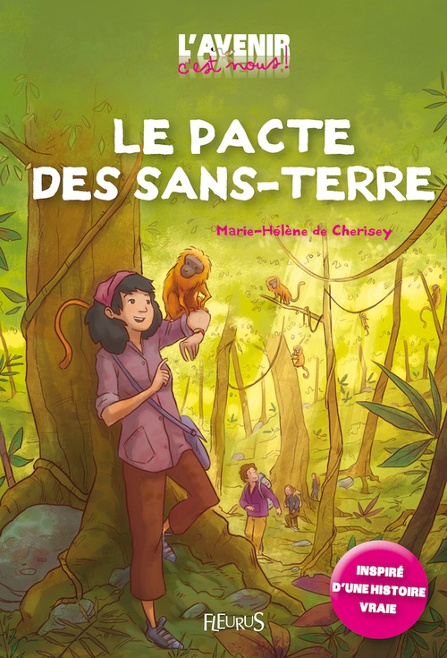 Couverture ebook de Le pacte des sans-terre, de Marie-hélène de Cherisey