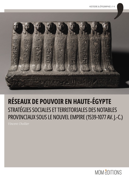 Couverture ebook de Réseaux de pouvoir en Haute-Égypte, de Vincent Chollier