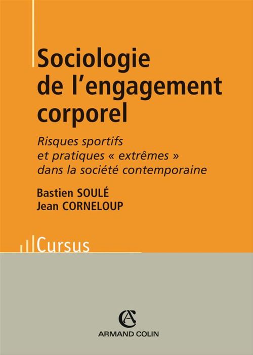 Couverture ebook de Sociologie de l'engagement corporel, de Jean Corneloup, Bastien Soulé