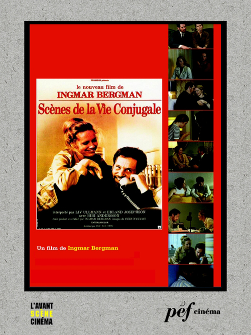 Couverture ebook de Scènes de la vie conjugale - Scénario du film, de Ingmar Bergman
