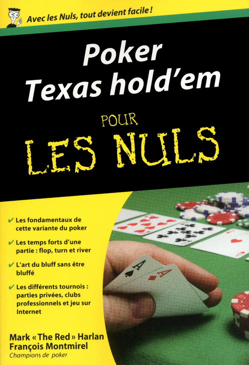 Couverture ebook de Poker texas hold'em poche pour les nuls, de Mark Harlan, François Montmirel