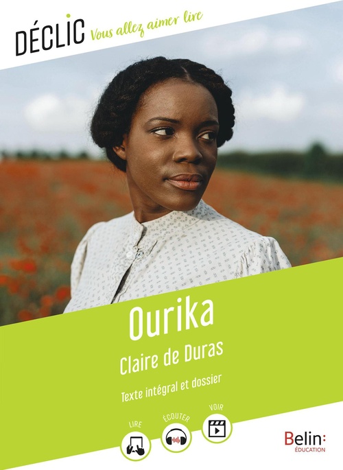 ebook cover of Ourika de Claire de Duras, by Claire de Duras