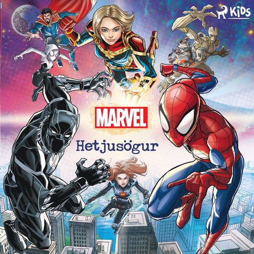 Couverture audiobook de Marvel - Hetjusögur, de Marvel