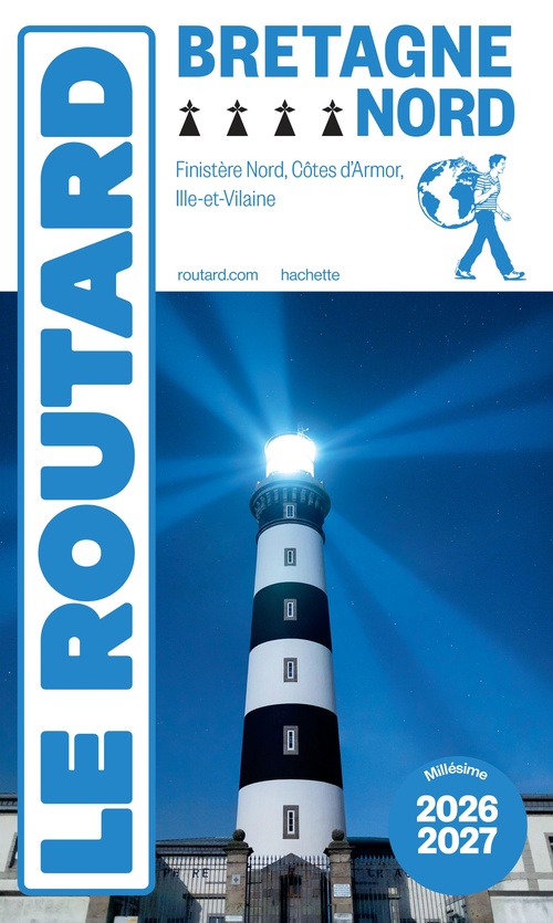 Couverture ebook de Guide du Routard Bretagne Nord 2026/27, de Collectif