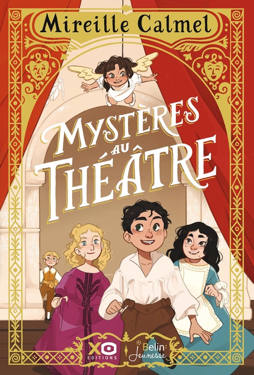 Couverture ebook de Mystères au théâtre, de Mireille Calmel, Sophie LEULLIER