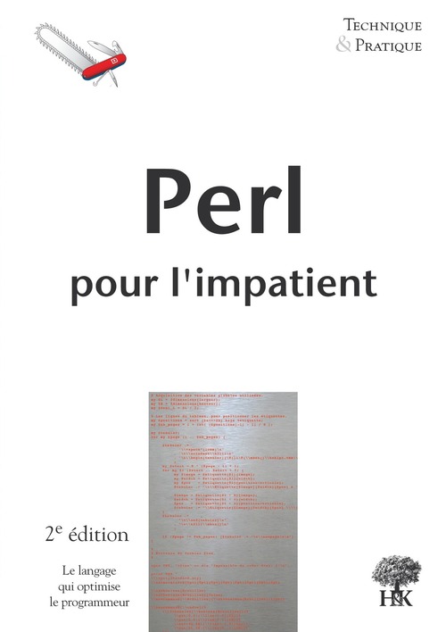 ebook cover of Perl pour l'impatient, by Sébastien Desreux