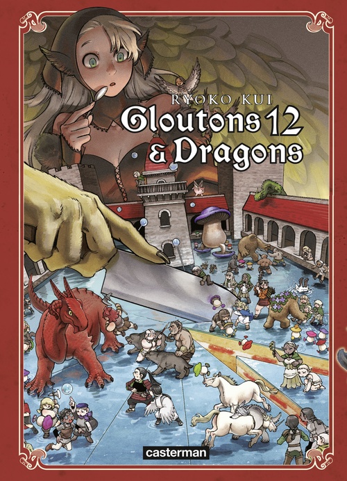 Couverture ebook de Gloutons et Dragons (Tome 12), de Ryoko Kui