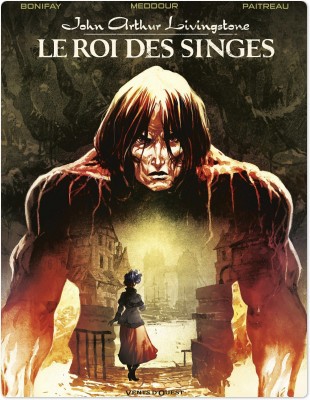 Couverture ebook de John Arthur Livingstone - Le Roi des singes - Tome 01, de Fabrice Meddour
