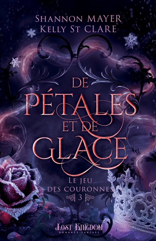 ebook cover of De pétales et de glace, by Shannon Mayer, Kelly St. Clare
