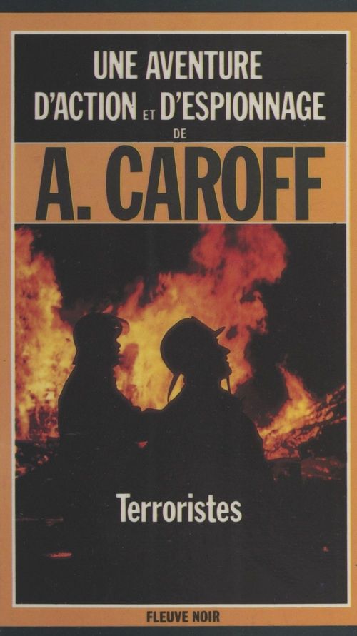 Couverture ebook de Terroristes, de André Caroff