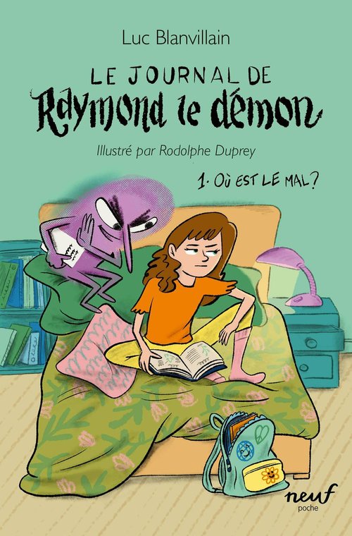 Couverture ebook de Le journal de Raymond le démon, de Luc Blanvillain, Rodolphe Duprey