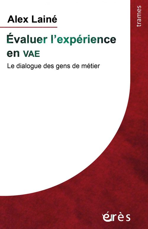 ebook cover of Evaluer l'expérience en VAE, by Alex Lainé