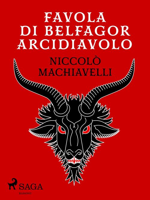 ebook cover of Favola di Belfagor arcidiavolo, by Machiavel