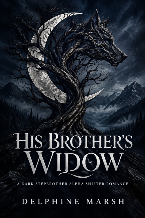 Couverture ebook de His Brother's Widow, de Delphine Marsh