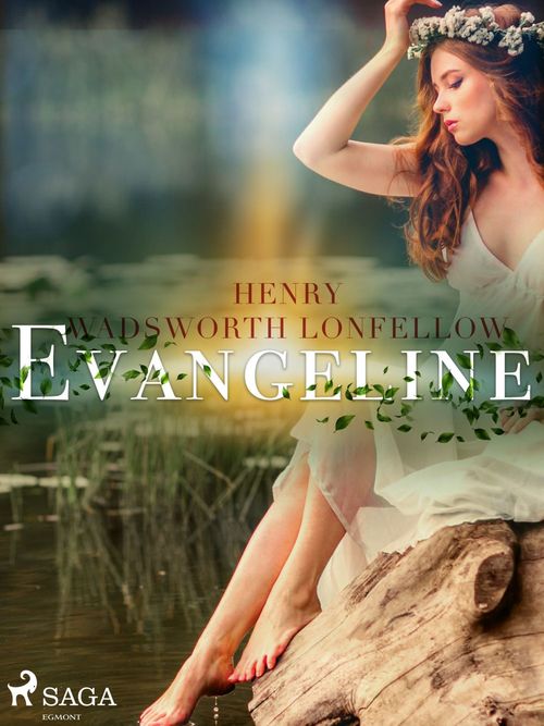 ebook cover of Evangeline, by Henry Wadsworth Longfellow