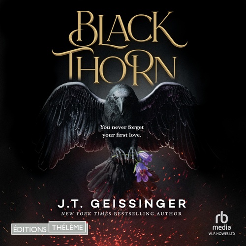 Couverture audiobook de Blackthorn, de J.T. Geissinger