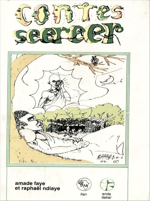 ebook cover of Contes seereer, by Raphael Ndiaye Amade Faye