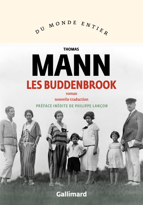 ebook cover of Les Buddenbrook, by Thomas Mann