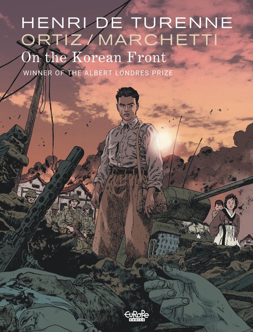 Couverture ebook de On the Korean Front, de Stéphane Marchetti, Henri de Turenne