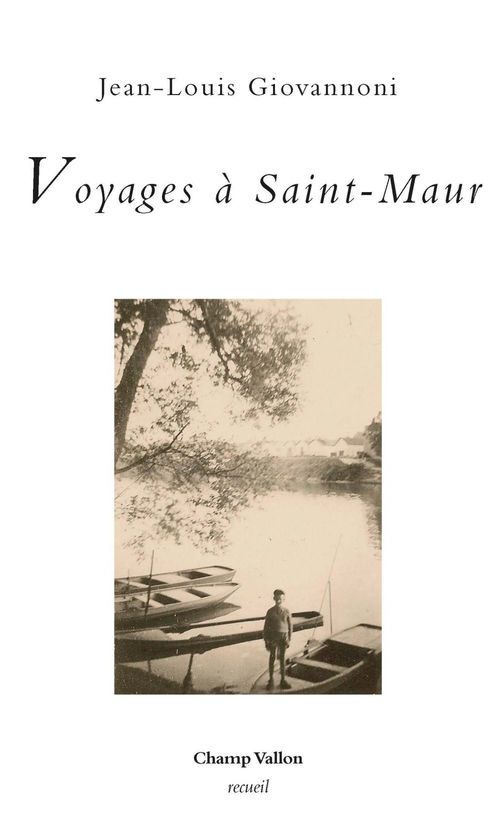 Couverture ebook de Voyages à Saint-Maur, de Jean-Louis Giovannoni