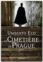 Couverture ebook de Le cimetière de Prague, de Umberto Eco