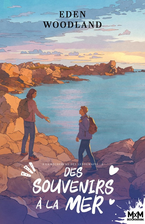 ebook cover of Des souvenirs à la mer, by Eden Woodland