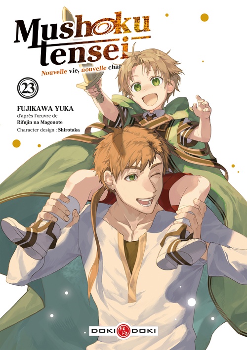 ebook cover of Mushoku Tensei - Tome 23 - Mushoku Tensei, by Rifujin na magonote, Yuka Fujikawa