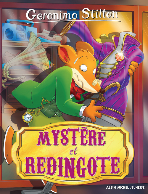 Couverture ebook de Mystère et redingote, de Geronimo Stilton