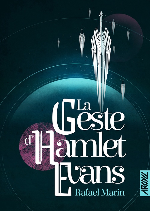 Couverture ebook de La Geste d'Hamlet Evans, de Rafael MARIN