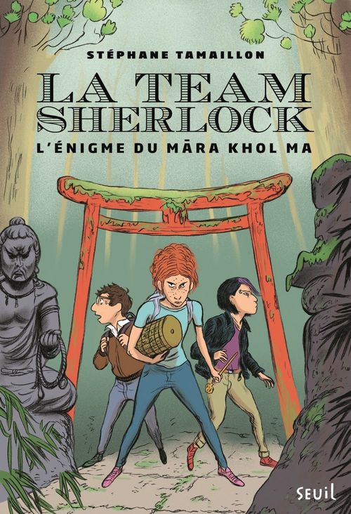Couverture ebook de La Team Sherlock - tome 2 L'énigme du Mara Khol Ma, de Stéphane Tamaillon