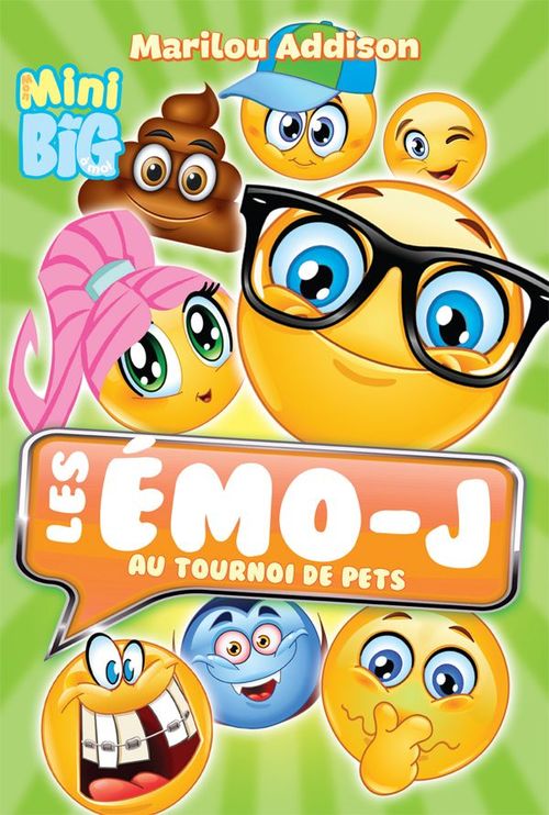 ebook cover of Les Émo-J au tournoi de pets, by Marilou Addison