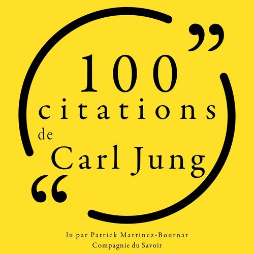 Couverture audiobook de 100 citations de Carl Jung, de Carl Jung