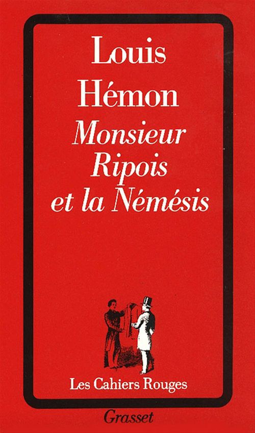 Couverture ebook de Monsieur Ripois et la Némésis, de Louis Hémon