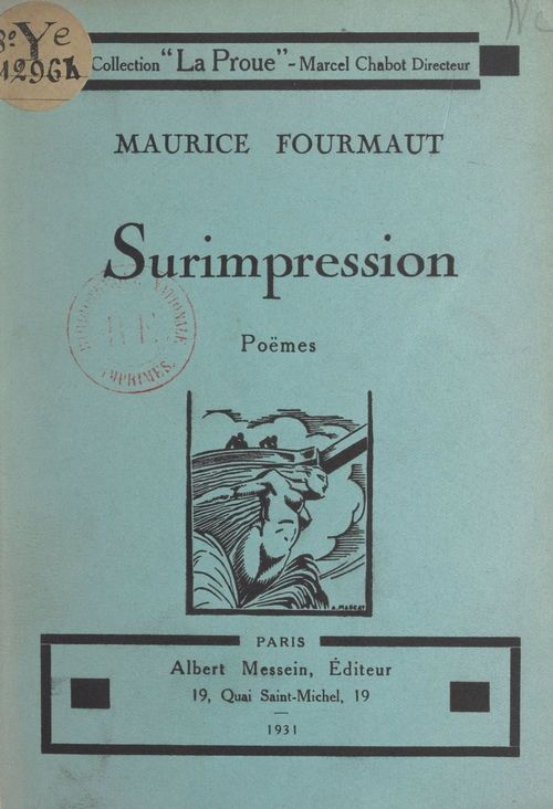 ebook cover of Surimpression, by Maurice Fourmaut