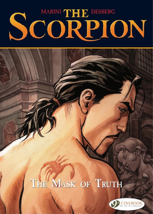 Couverture ebook de The Scorpion - Volume 7 - The mask of truth, de Stephen Desberg, Enrico Marini