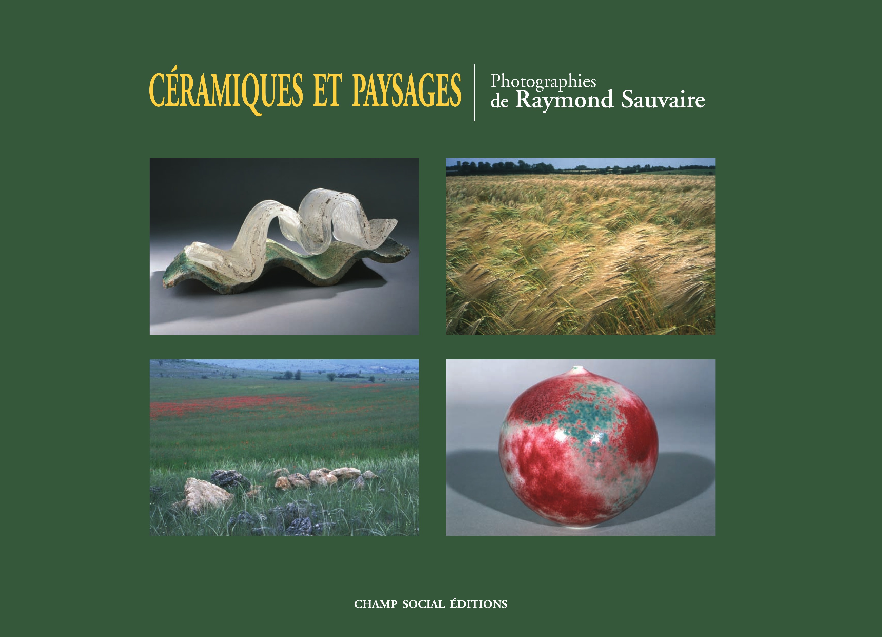 Couverture ebook de Céramiques et paysages, de Raymond Sauvaire