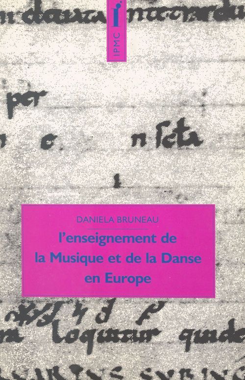 ebook cover of L'enseignement de la musique et de la danse en Europe, by Daniela Bruneau